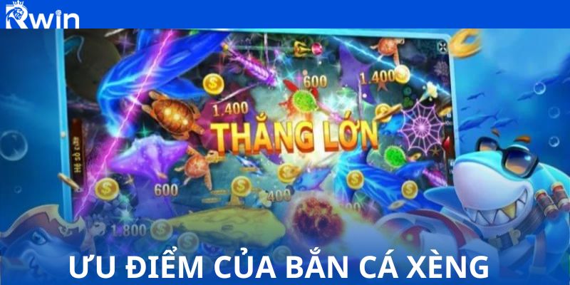 Ưu điểm của Bắn cá xèng - Sự đầu tư kỹ lưỡng trong game