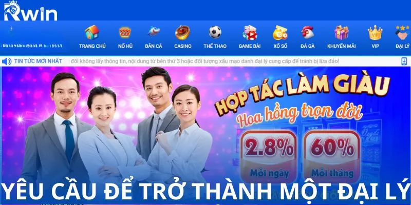 Các yêu cầu để trở thành một đại lý hợp pháp